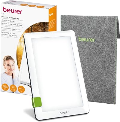 Beurer TL30UK SAD Lamp 10000 Lux Daylight Therapy UV Free LED Light