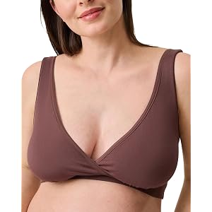 Kindred Bravely Every Stage Crossover Nursing Bra, Maternity and Sleep Bra | Wire Free, Unpadded Pullover, Tank Style Straps,