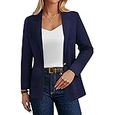GRACE KARIN Sweater Blazers for Women Business Casual Long Sleeve Open Front Work Office Cardigan Suit Jackets with Pockets