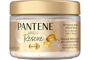 Pantene Pro-V Miracle Rescue Intensive Bond Repair Mask with Melting Pro-V Pearls, melts away damage, builds bonds, strengthe