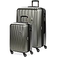 SwissGear 7272 Energie Hardside Expandable Luggage with Spinner Wheels, Gunmetal, 2-Piece Set (19/27)