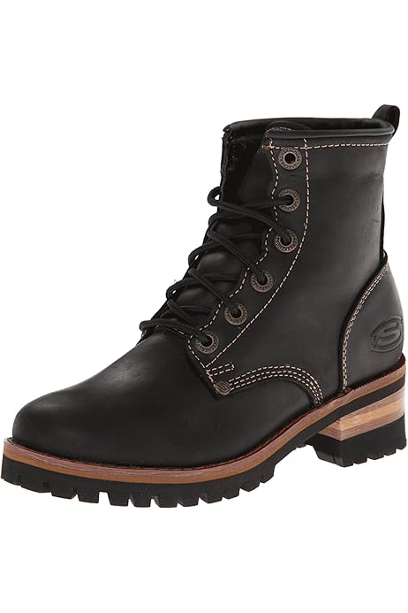 skechers cascades logger boots