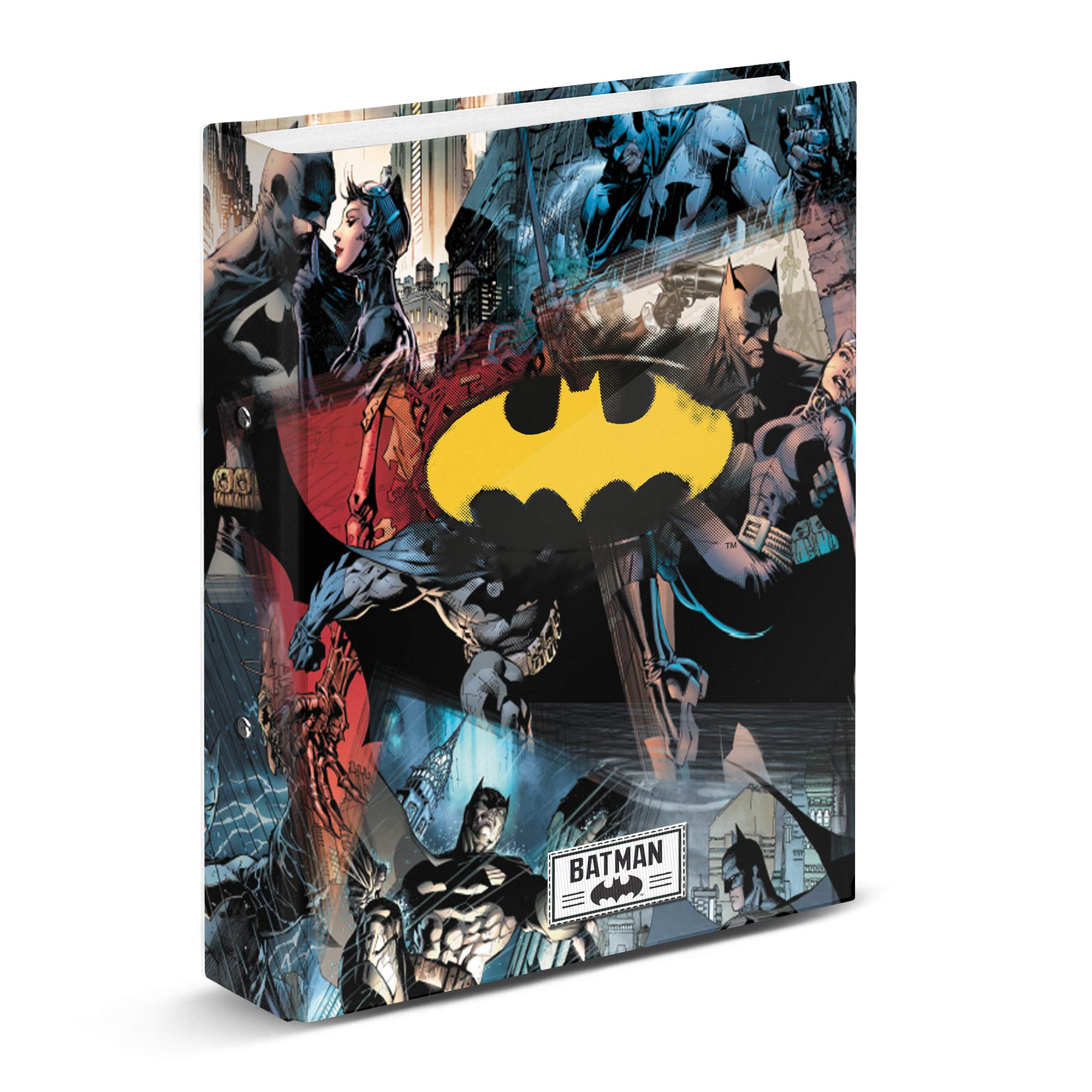 Karactermania Batman Darkness-4 Rings Binder, Multicolour, 02420