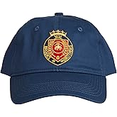Brooks Brothers Men’s Classic 100% Cotton Twill Baseball Cap - Woven Logo One-Size Adjustable Hat