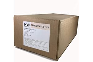 HYW PRODUCTS E7018 3/32" 1/8" 5/32" Premium Arc Welding Rods Carbon Steel Electrode 60 lb (10 lb x 6-pks) (1/8" 60 lbs)