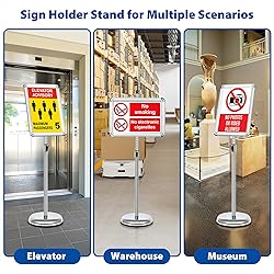 VAIIGO Sign Holder Stand 11x17 Inch - 6Packs Floor