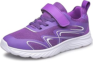 AMANSSE Boys Girls Shoes Kids Sneakers Athletic Running School Shoes for Toddler/Little Kid/Big Kid