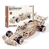 ROKR 3D Wooden Puzzle 1:18 Scale Formula Racing