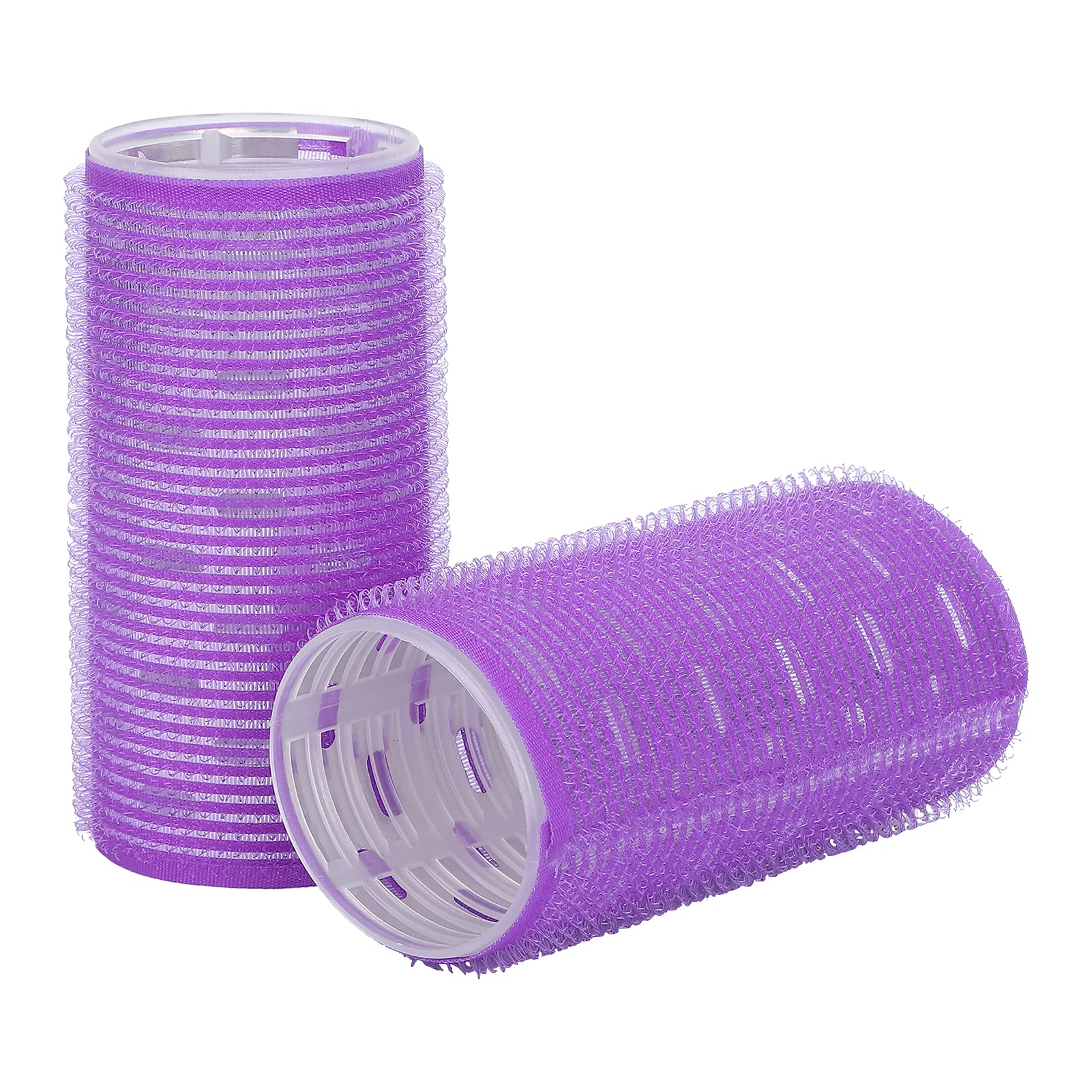 Hair Curlers Rollers,2pcs Diy Curly Hairstyle Tool,Self Grip Hair Curlers Rollers for Long Medium Short Hair and Bangshair rollers self grip