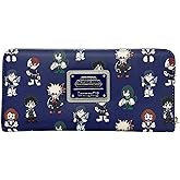 Loungefly My Hero Academia Allover Print MHA Zip Around Wallet