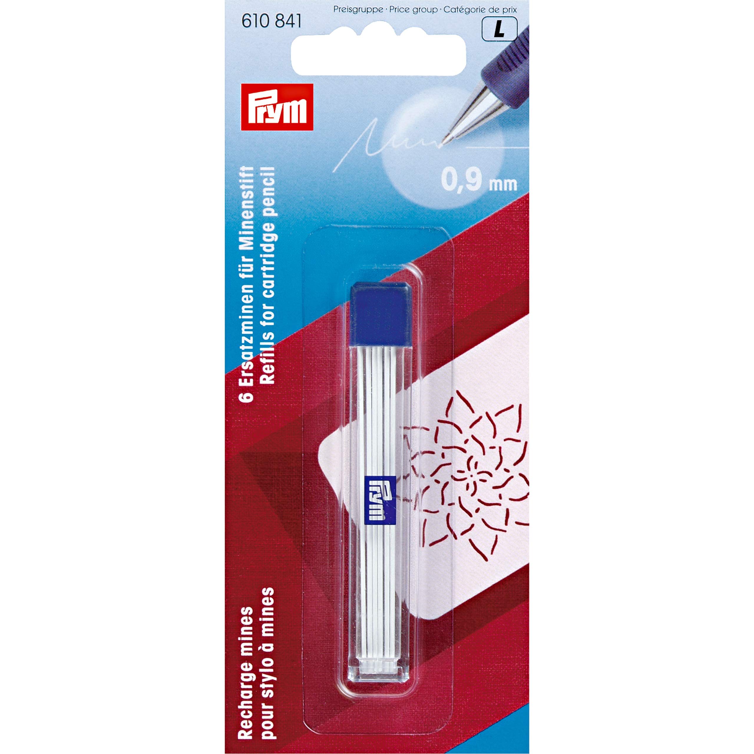 Prym - Prym White Refills for Cartridge Pencil - 1 Unit