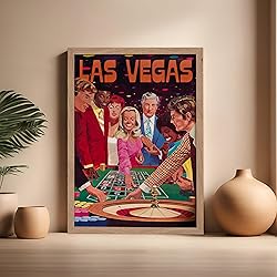 Poster Master Vintage Travel Poster - Retro Las