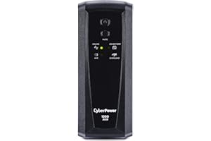 CyberPower CP1200AVR AVR UPS System, 1200VA/720W, 10 Outlets, Mini-Tower
