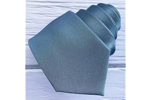 Mens 2.36'' Skinny Tie Grey Classic Formal Necktie With Gift Box