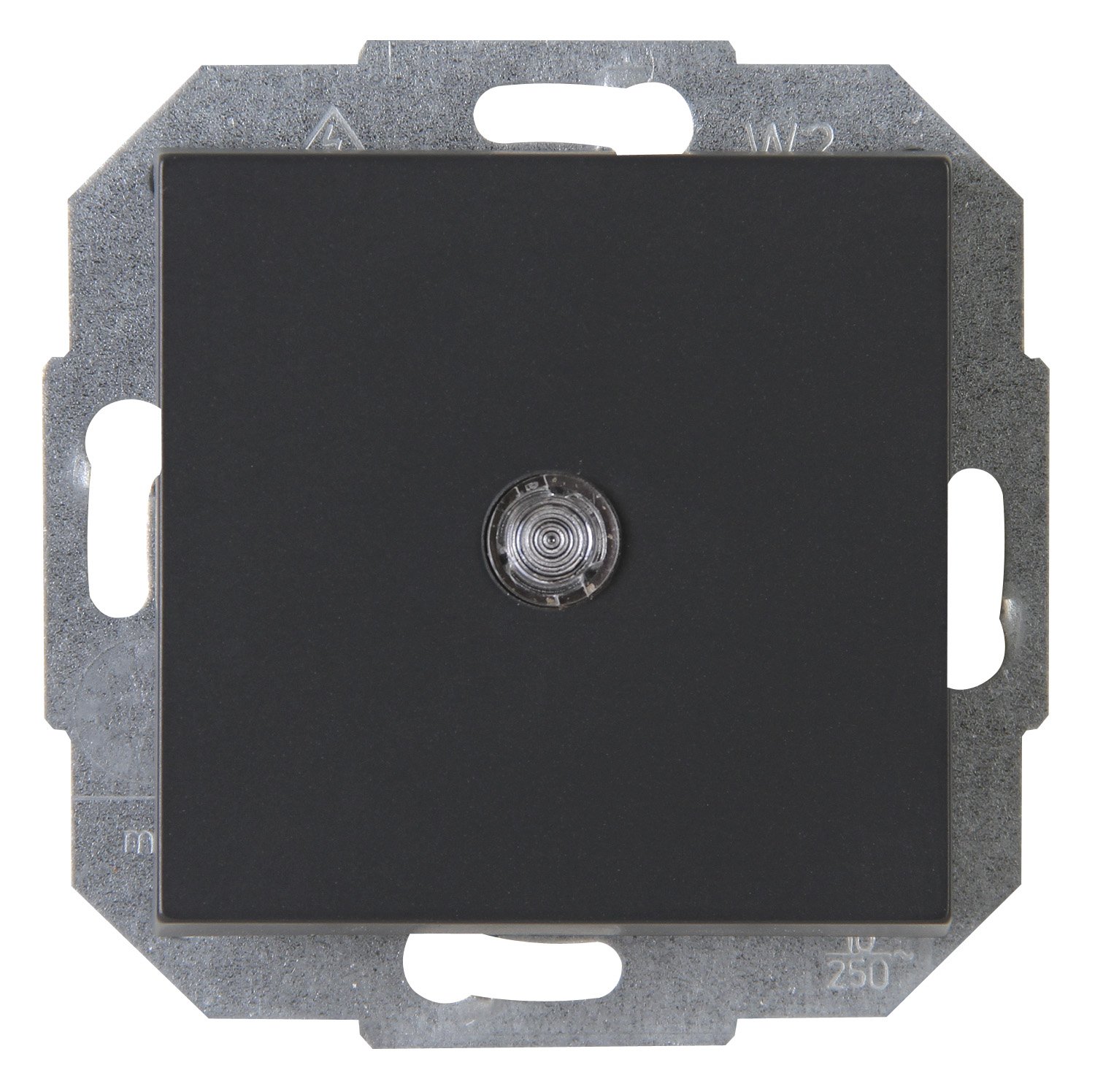 Kopp Athenis 587665089 Universal On/Off Switches Illuminated Charcoal — image 1