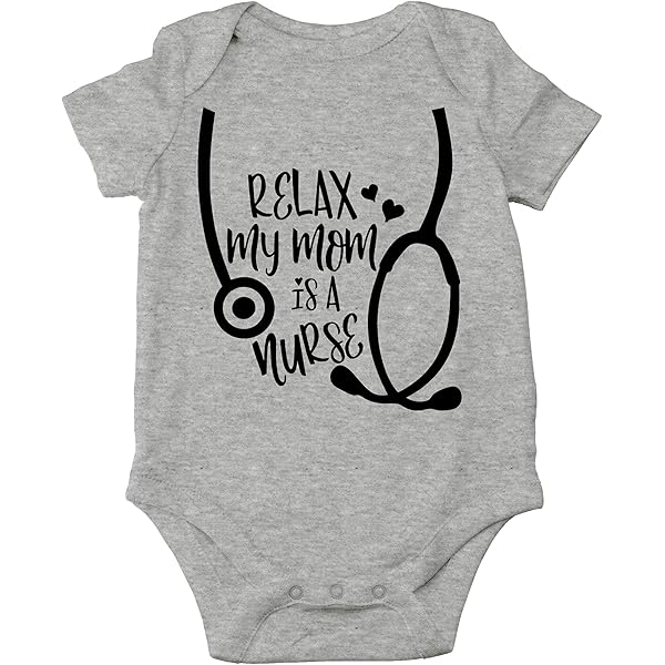 Nurse Daddy Baby Bodysuit - "I'm Proof My Daddy Can't Resist Nurses" Onesie In White, Size 6 Months
