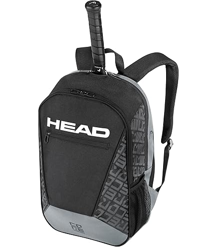 HEAD Pro Pickleball Bag - Black/White 8-Paddle Capacity With Climate Control & Shoe Compartment