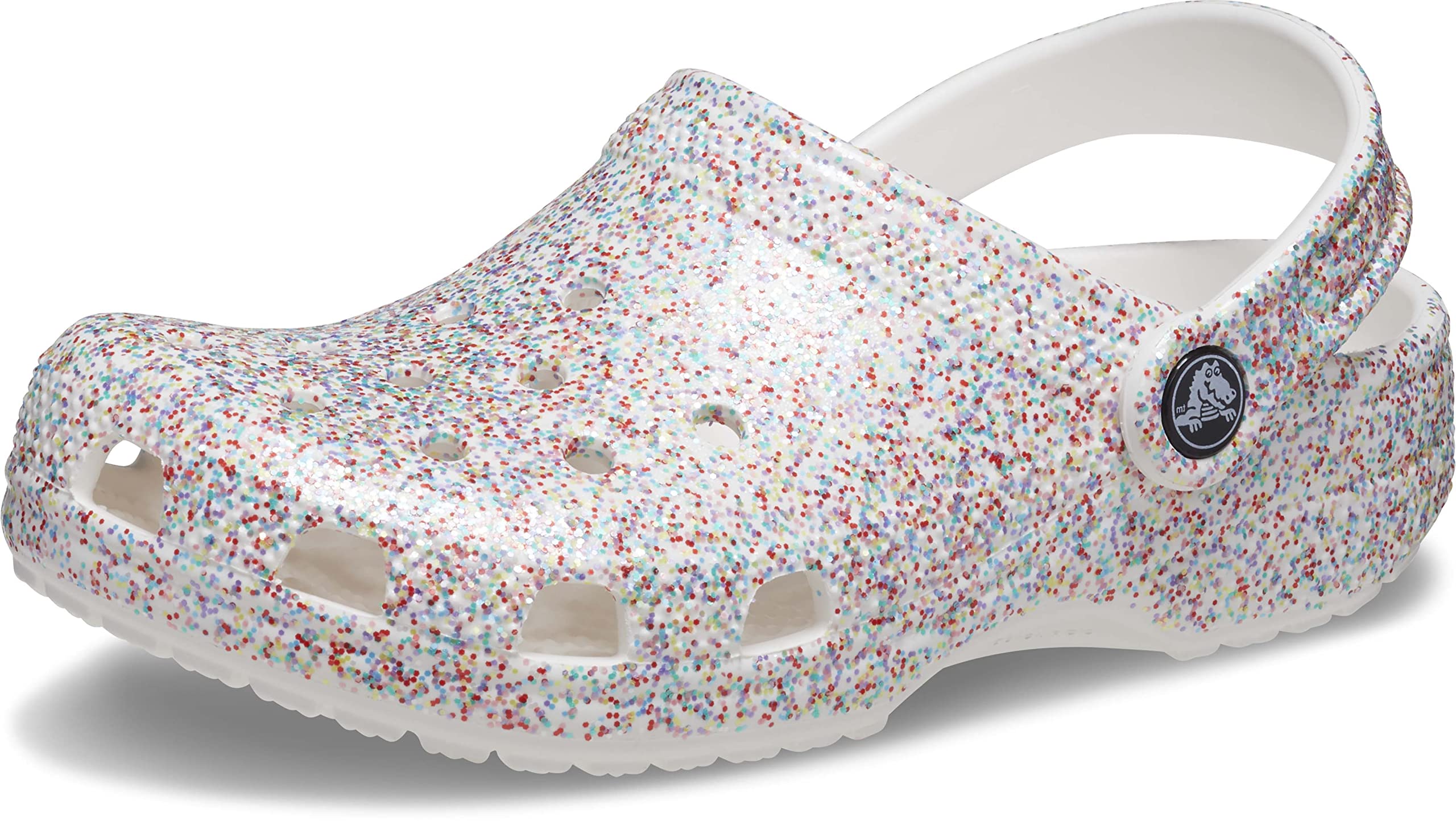 Photo 1 of ** VERY USED** Crocs Classic Glitter Clog (Toddler) Multi/Sprinkles 7 Toddler M