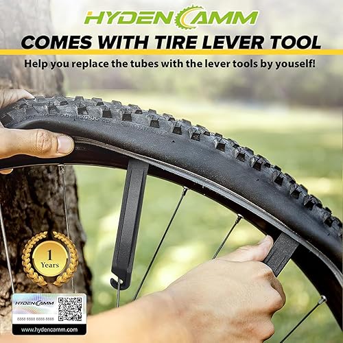 Pack 26x4 Fat Bike Tube with AV 32mm Valve, Premium Butyl Rubber