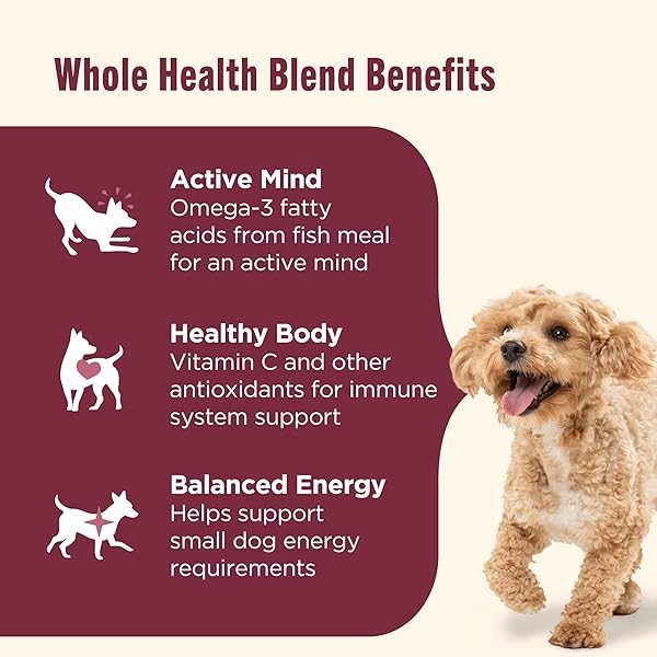 NUTRISH SMALL BREED REAL CHICKEN & VEGGIES RECIPE WHOLE HEALTH BLEND DRY DOG FOOD, 14 LB. BAG, PACKAGING MAY VARY (RACHAEL RAY)