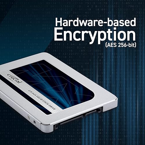 Crucial MX500 500GB 3D NAND SATA Inch Internal SSD