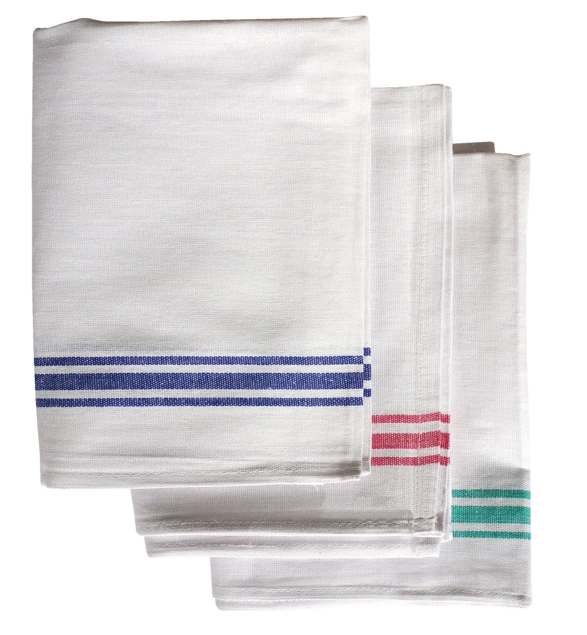 Ramon Hygiene 10 Catering Tea Towels, Absorbent and Hardwearing, Trade Favourite With Chef's, 48 x 71 cm