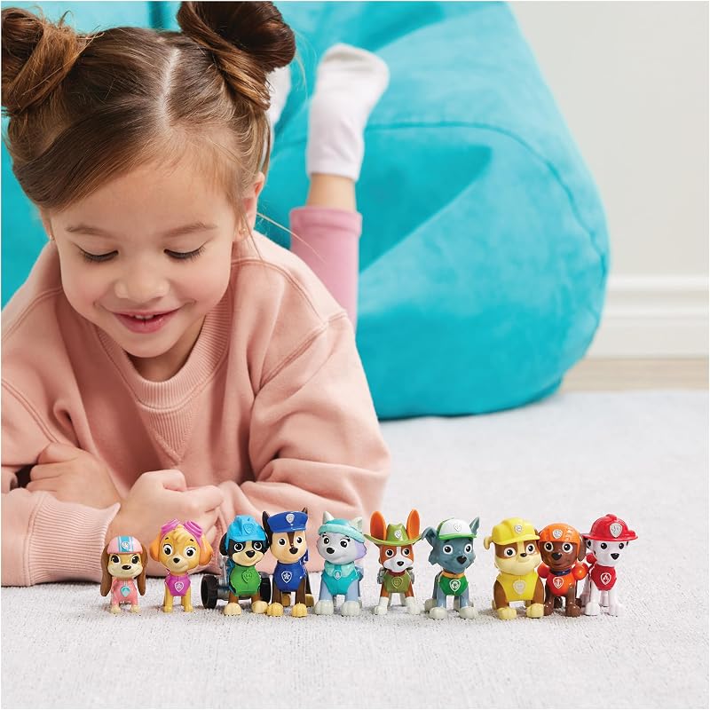 Action Pups Geschenkset mit 10 Hundefiguren, ab 3 Jahre