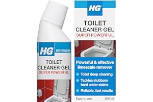 HG Super Powerful Toilet Cleaner 500 ml - is an extremely effective toilet cleaner for stubborn stains