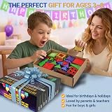 Desire Deluxe Magnetic Building Tiles 57pc STEM Toy Set for Kids view 4