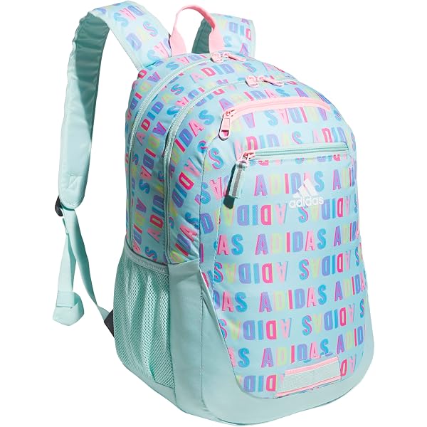 Adidas Stratton 3 Backpack  Gradient Flash Aqua Onix Grey Amazon.com | adidas Stratton III Backpack, Gradient Flash  main image 3