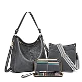 Purses for Women 3PCS, Crossbody Bags Set Large
