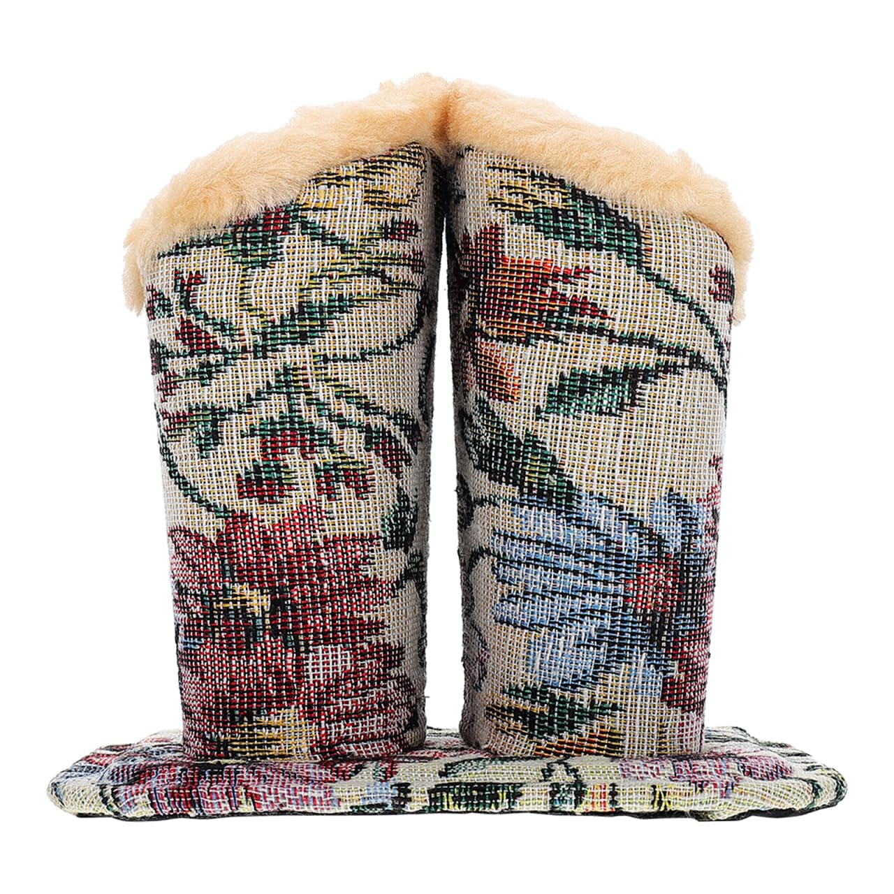 Operitacx Multi-Function Glasses Stand Decorative Eyeglass Holder with Soft Lining for Household Desktop Nightstand Storage 5.12 X 4.72 X 4.72 Inches