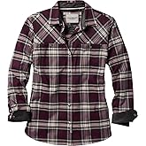 Legendary Whitetails Womens Legendary Outdoors Pathways Performance Flannel Long Sleeve Snap Up Shirt