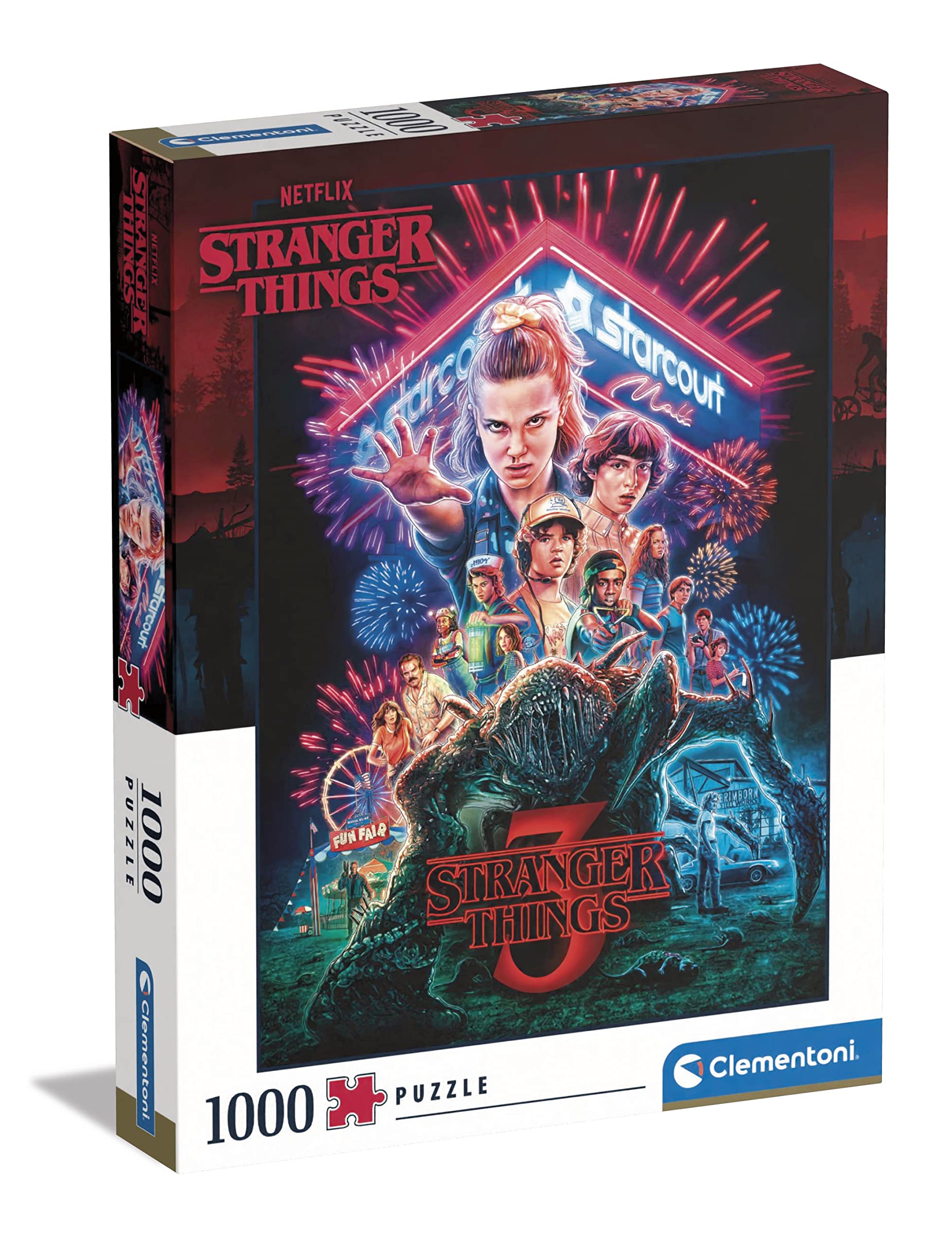 Clementoni 1000 el. Netfix Stranger Things [PUZZLE]