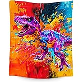 Dinosaur Blanket - Blankets for Boys/Kids - 40x50 Inches Dinosaur Gifts Soft Flannel Kids Throw for Couch, Bed