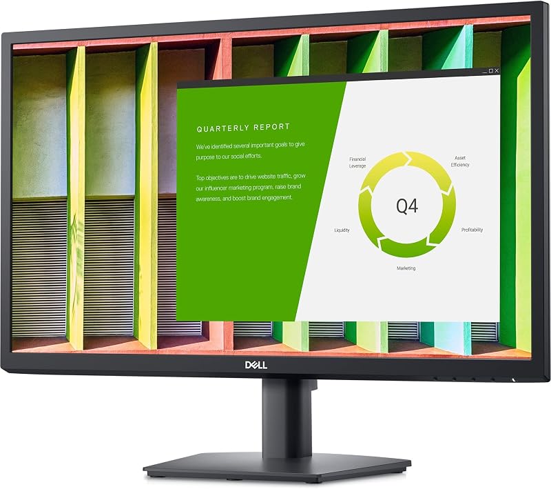 Dell E2422H 23.8 Inch FHD 1080p LED LCD Monitor Black 16:9 Wide Viewing
