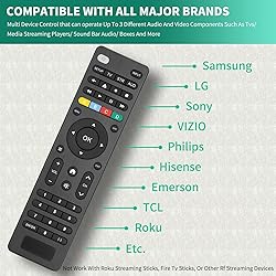 Universal TV Remote Control Replacement for Samsung