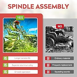 2 Pack Spindle Assembly Fit for