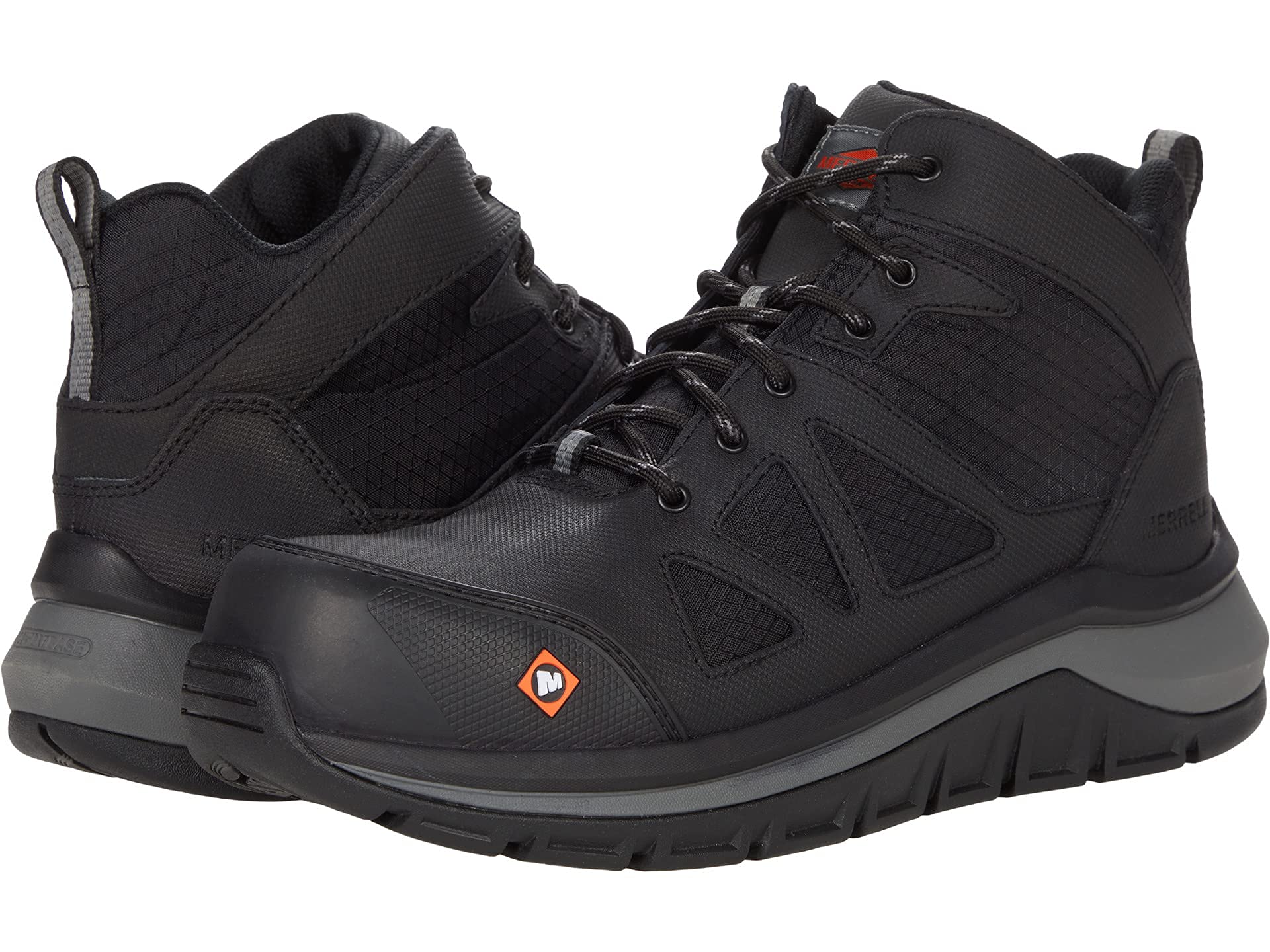 Merrell Men’s Fullbench Speed Mid Carbon Fiber Construction Boot, Black, 5.5
