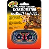 Zoo Med (2 Pack) Economy Analog Dual Thermometer and Humidity Gauge
