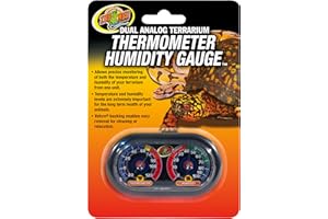 Zoo Med Economy Dual Analog Thermometer/Humidity Gauge