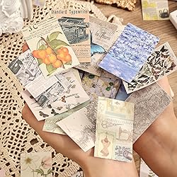 6 Sets 300 Pcs Washi Stickers Set Vintage Aesthetic