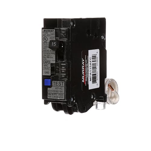 Murray MPA115AFC 15-Amp Single Pole 120-volt Plug-On Combination AFCI ...