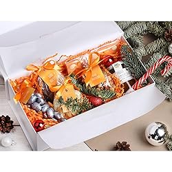 Zankubom 1/2LB Orange Crinkle Cut Paper Shred