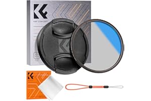 K&F CONCEPT 40.5mm Polarizing Filter Ultra Slim CPL Filter Japan Optical Glass Multi Coated Circular Polarizer with Lens Cap 