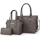 Montana West 3PCS Purses for Women Tote Bag and Wallet Set Shoulder Satchel Handbags
