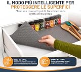 Linda's Essentials Kitchen Drawer Liner 44.5x500 cm Non-Slip Grey EVA view 6