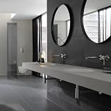 GROHE Essence 2 Hole Basin Mixer Tap Chrome 110mm Centre Wall Mounted Metal view 7