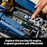 LEGO Technic Oracle Red Bull Racing RB20 F1 Car 1:8 Scale V6 Engine Kit view 4