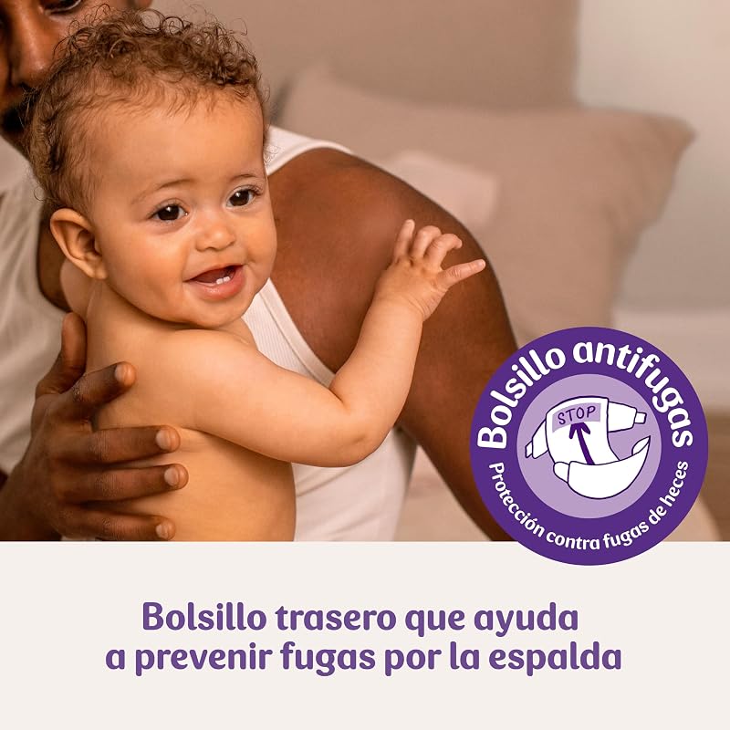 Fraldas Comfort 1 para bebés, 2-5 kg, 96 unidades